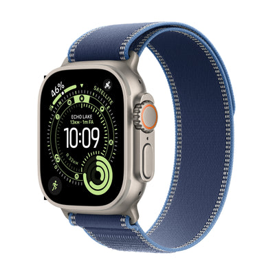 Apple Watch Watch Ultra 3 (2025) LTE 49MM Titanium Case With Trail Loop M/L - Blue — image 1