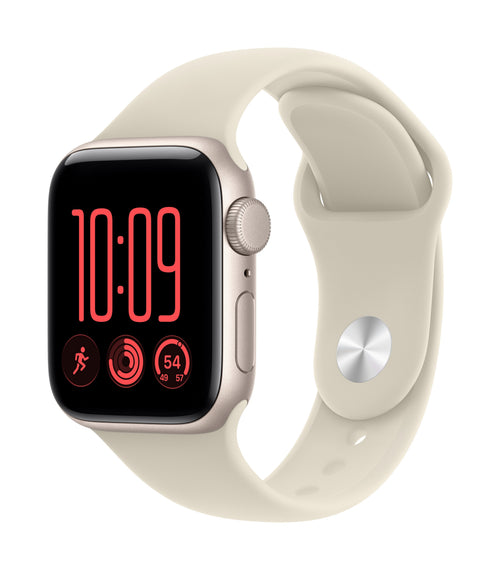 Apple Watch Se 3 GPS 40MM Starlight Aluminium Case With Sand Sport Band - M L — image 1