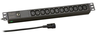 EFB Elektronik EK631CC.1 Unit Distribución Energía (pdu) 1U Black 12 Salidas AC — image 1