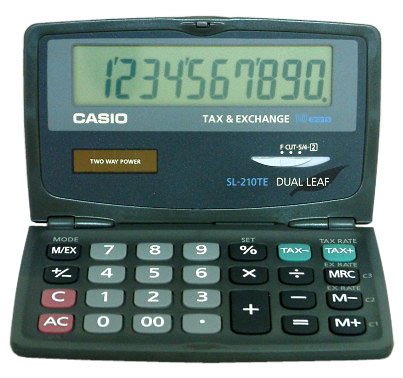Casio SL-210TE Taschenrechner