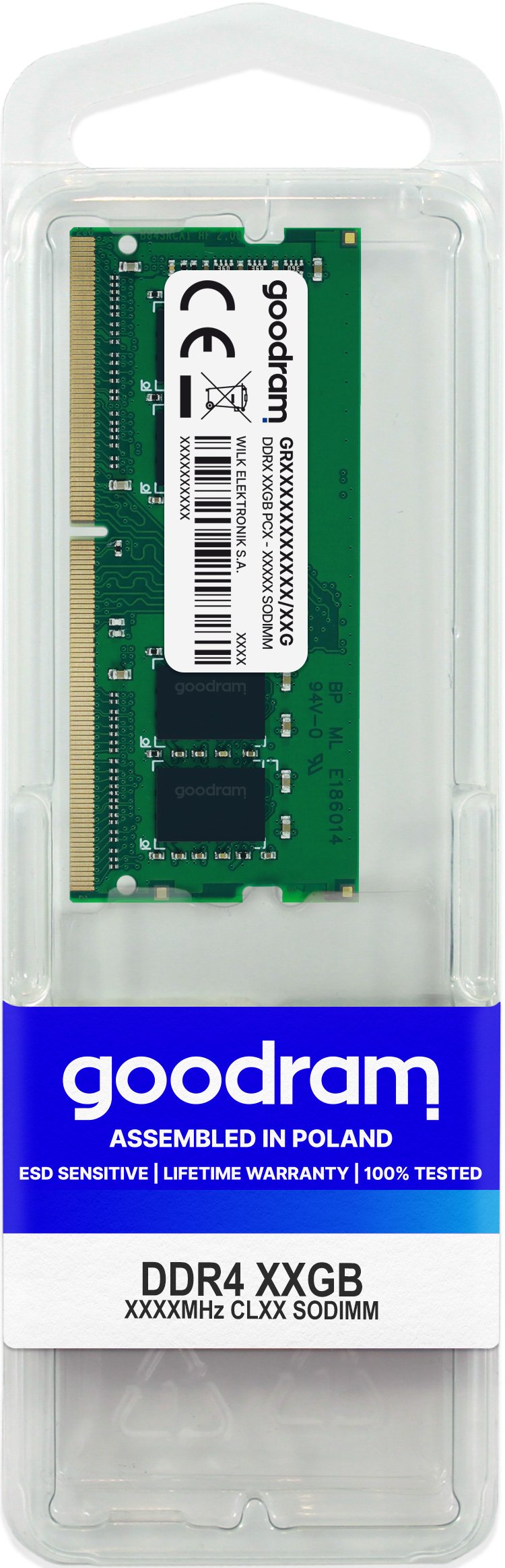 Goodram RAM 32GB DDR4 3200MHZ CL22 SODIMM