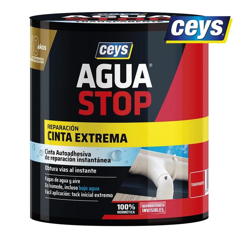 Ceys Water Stop Tape Extrema Instant Transparent 902853