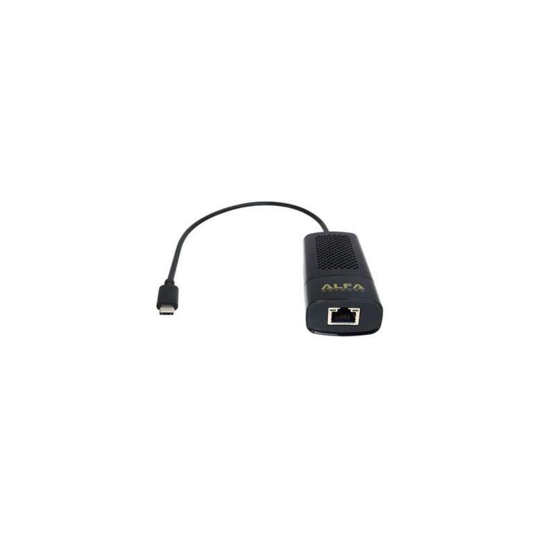 Alfa Network AUE2500C Multi-gig USB-C 2.5Gbps Ethernet Adapter