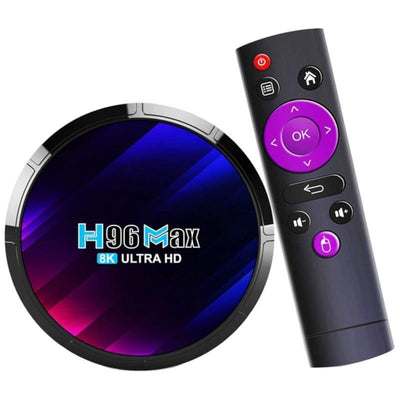 Android TV H96 Max. RK3528 4GB/64GB Android 13 Black — image 1