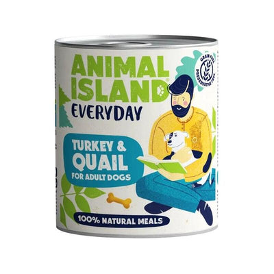 Animal Island Everyday Turkey And Quail - Wet Dog Food - 800G — image 1