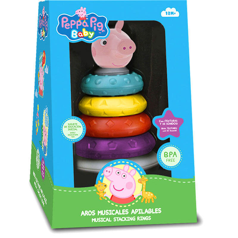 Aros Apilables Peppa Pig