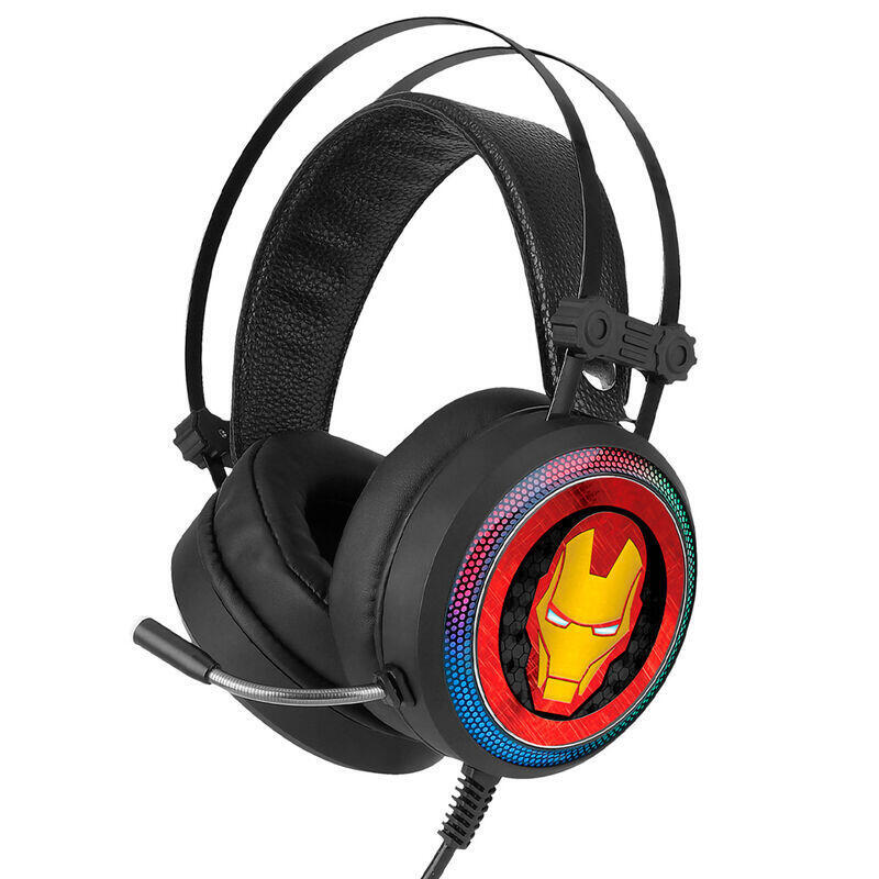 Headphones Gaming Iron Man Marvel
