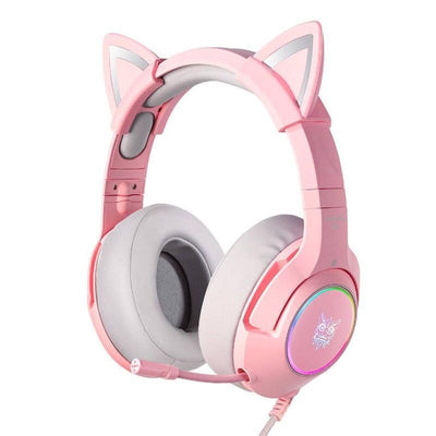 Onikuma Headphones K9 RGB Pink Gaming — image 1