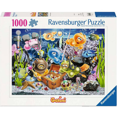 Ravensburger Gelini Rompecabezas Diversión Submarina 1000 Partes 12001427 — image 1