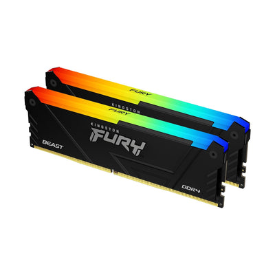 Kingston Memory Fury Beast RGB 64GB 2X32GB 3200MHZ DDR4 CL16 DIMM KF432C16BB2AK2 — image 1