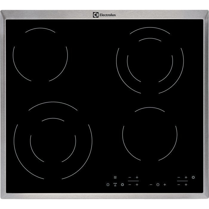 Electrolux Board Cocción EHF6342XOK Black Recessed Ceramic 4 Zona (s)