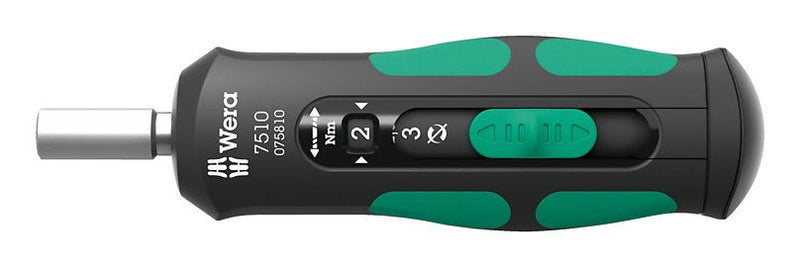 Wera 7510 Screwdriver Kraftform Safe-torque Speed