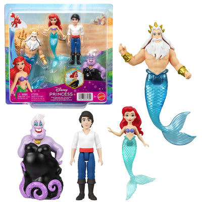 Blister 4 Figuras Sirenita Disney — image 1