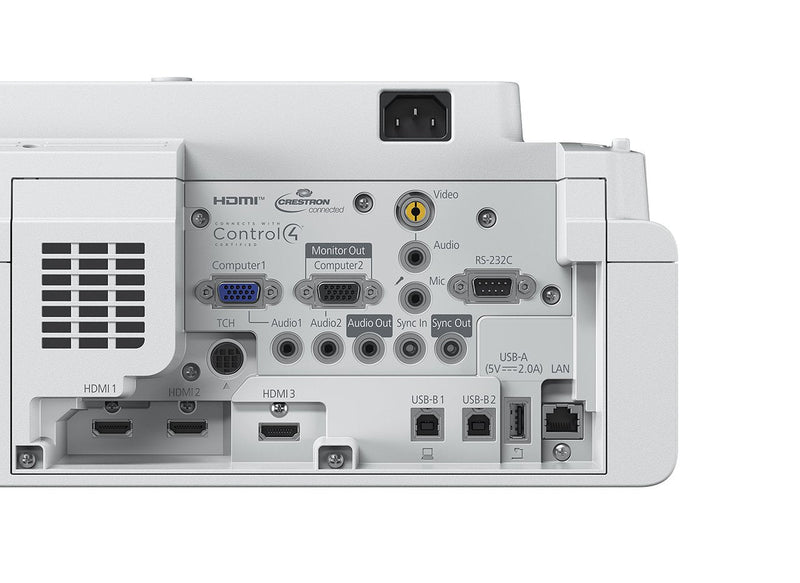 Epson EB-760WI Projector 3LCD 4100 Lúmenes Blanco 4100 Lúmenes Color Wxga (1280 X 800) 16:10 Lens Distancias U