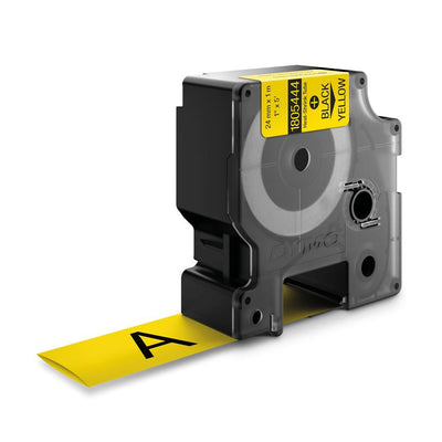 Dymo Rhino 24MMX1 5 Black Yellow — image 1