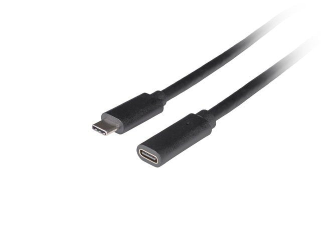 Lanberg Cable Extension USB-C 3.1M F 1.5M Black