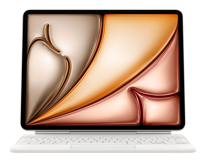 Apple Magic Keyboard Ipad Air (M3) 13, Keyboard White Disposición Estadounidense, Mecanismo Tijera MDFW4LB/a