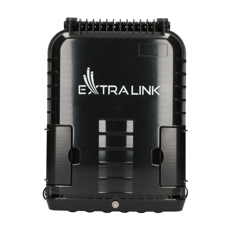 Extralink Jennifer 16 Core Fiber Optic Terminal Box Black With Connector