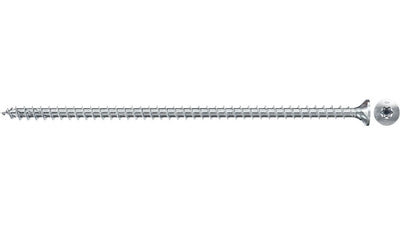 Fischer Screw Construcción Wood Powerfull Ii 8,0X100 Cabeza Avellanada Tx Vg 50 Pieces Rosca Complete Galvaniz — image 1