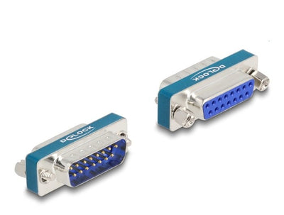 Delock 66545 Filter Supresión Interferencias RF/Emi D-sub 15 Pines Male a Female With Inductor Paso Low — image 1