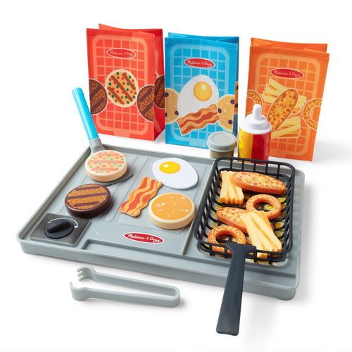Spin Master Melissa And Doug - Water ¡guau! Set Of Parrilla, Kitchen Toy 6074893 — image 1