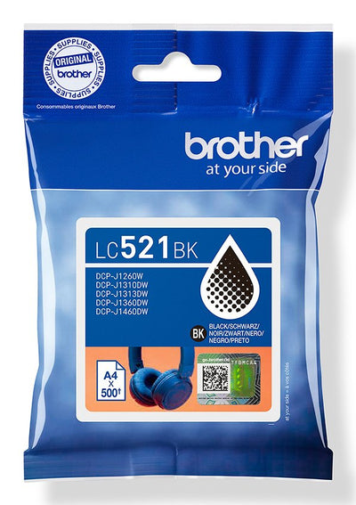 Brother Genuine Ink LC521BK Black — image 1