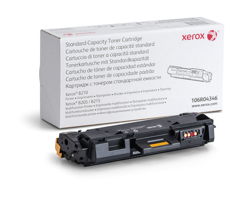 Xerox Toner Black Standard Performance 1500 Páginas 106R04346