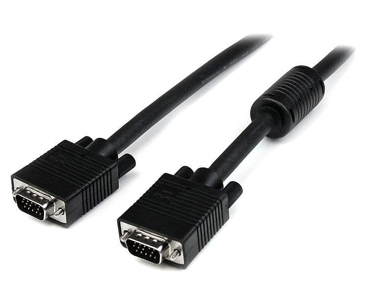 StarTech Cable Vadeo VGA 2M Monitor Computer - HD15 Male a Male - Black