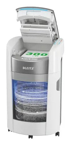 Leitz Trituradora 80410000 Iq Optimax Autofeed 300, P5, 300 Hojas, Bucket 25 L — image 1
