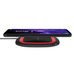 Realpower FREECHARGER-10 Black/Red Estación Charging Wireless Qi — image 1