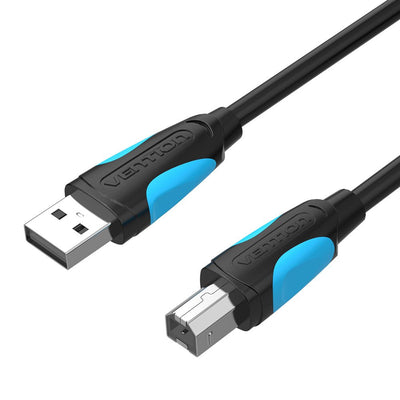 Vention USB Cable 2.0 Printer VAS-A16-B300 USB Tipo-b Male USB Male 3M Black — image 1
