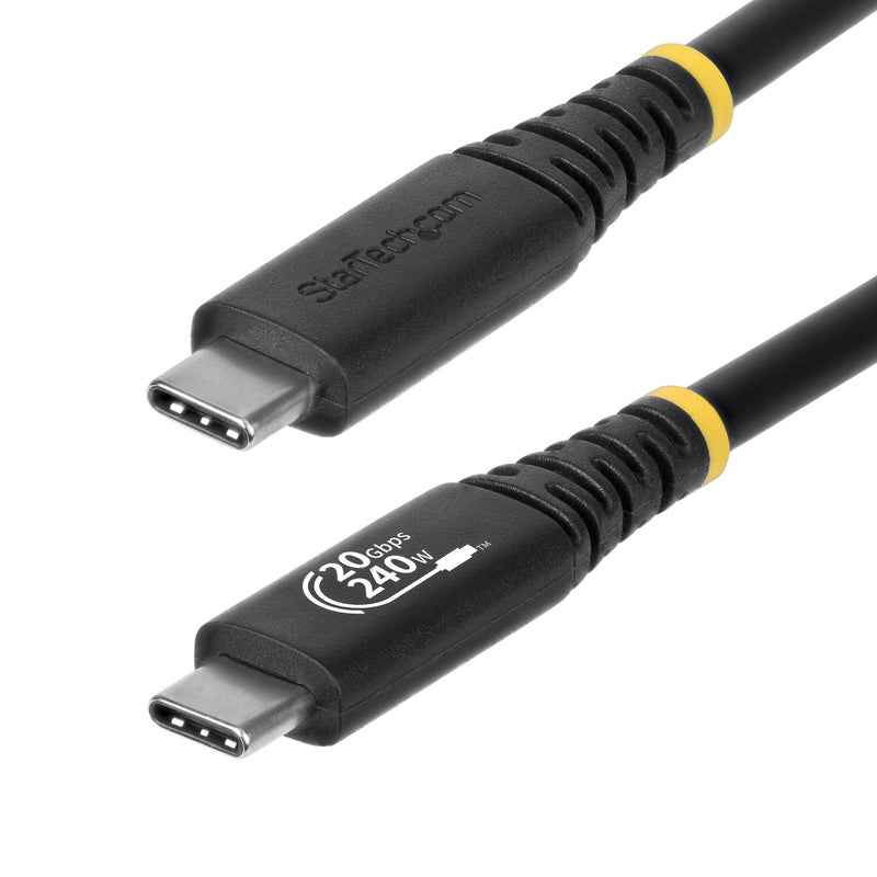 StarTech Cable .com USB USB-C (m) a USB-C (m) USB4 / Thunderbolt 3 / Thunderbolt 4 / DisplayPort 1.4 2M Suppor