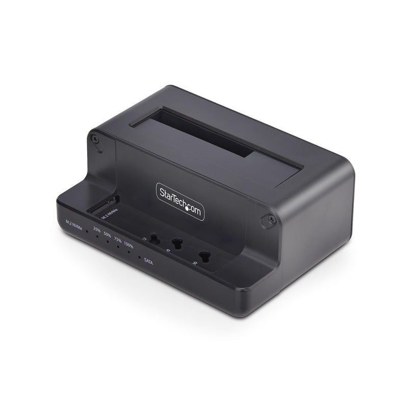 StarTech.com N2-M2-SSD-DUPLICATOR Duplicador Datos And Stand Duplicador HDD SSD Drives Hard/Units Estado Sólid