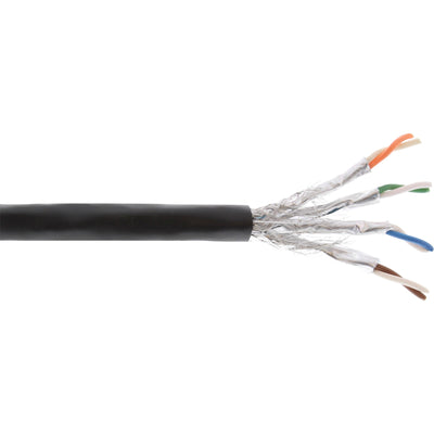 Inline® Outdoor Installation Cable S/FTP Pimf CAT.7A Awg 23 Copper 1200MHZ Pe Black 500M — image 1