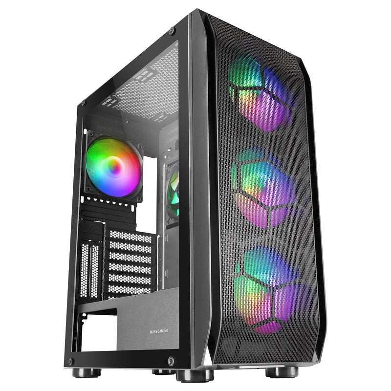 Mars Gaming Box Tower E-atx Mckx Black