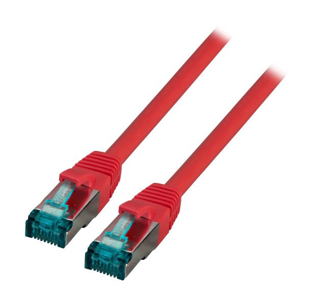 Efb RJ45 Network Cable S/FTP, CAT.6A, Lszh, 3M, Red