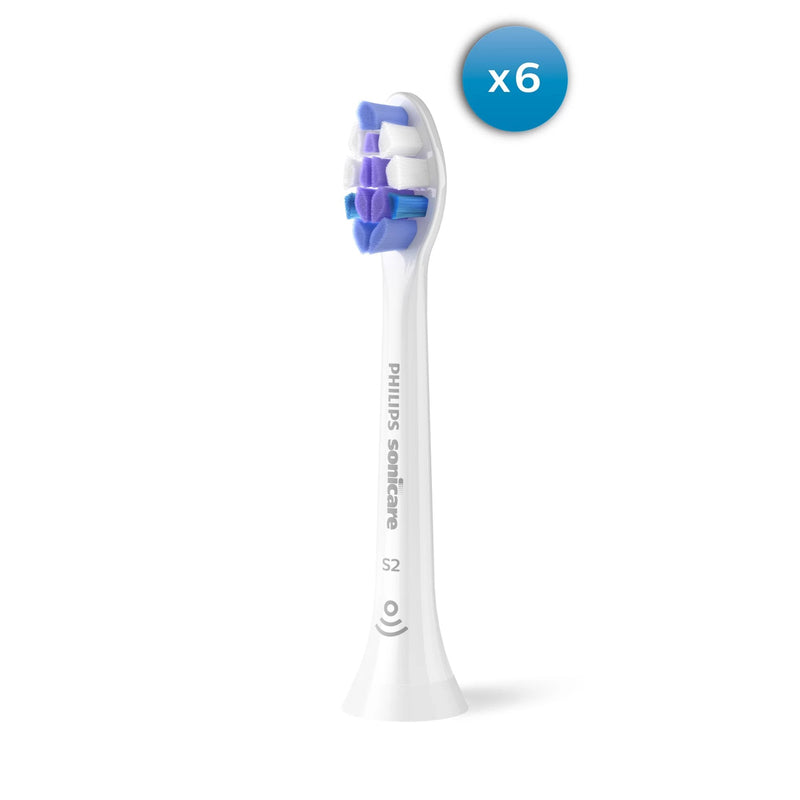 Philips Sensitive HX6056/87 Pack 6 Heads Brushing