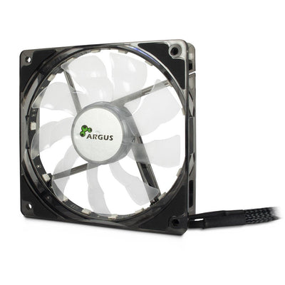 Inter-tech L-12025 Aura Housing Computer Fan 12CM Black — image 1