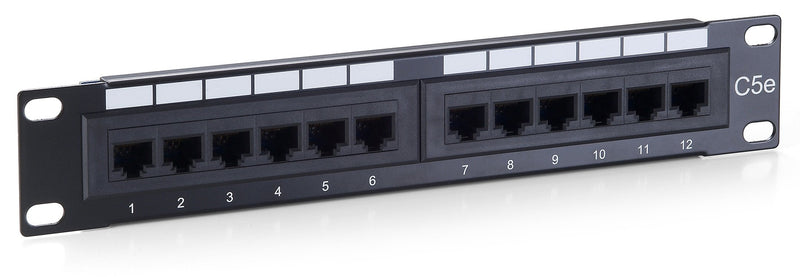 Equip Patchpanel 12x RJ45 CAT.5E 10 1HE ISDN