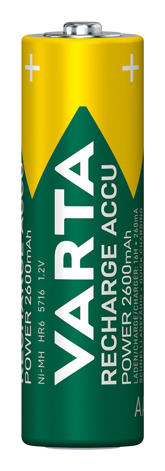Varta Battery Rechargeable Power Aa HR6 2600MAH 4ST.