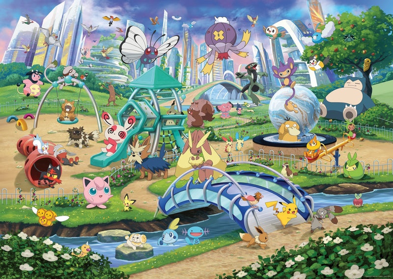 Puzzle Eevee And Parque Pokemon Breakout 1 1000PZS