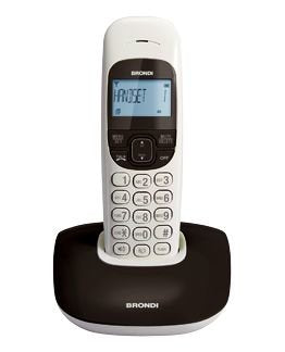 Brondi Phone Cordless Nice Nero/Bianco — image 1