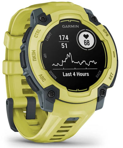 Garmin Smartwatch Instin And 45MM Yellow Strap Silicone Yellow — image 1