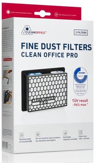 Cleanoffice Paquete 2 Filters Polvo Thin Printers 150X120X50MM — image 1