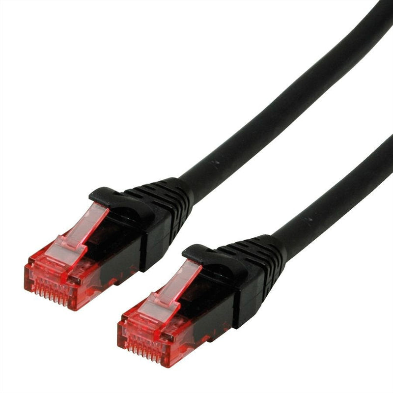 Roline Network Cable CAT.6 UTP, Component Level, Lsoh, Black 1,5M