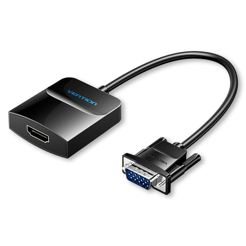Vention Cable Converter Acnbf VGA Male HDMI Female 1M Black