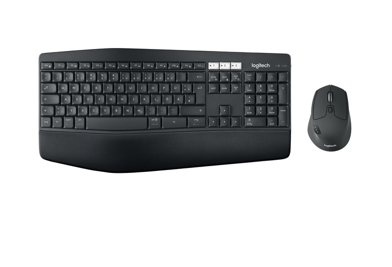 Logitech MK850 Keyboard RF Wireless + Bluetooth Qwertz Suizo Black