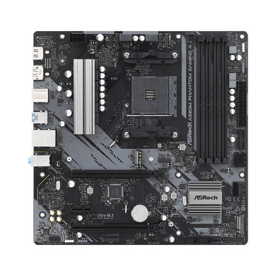 Motherboard A520M Phantom Gaming 4 AM4 Matxcpnt Snd + Gln + U3.2 + M2 SATA 6GB/S DDR4 — image 1