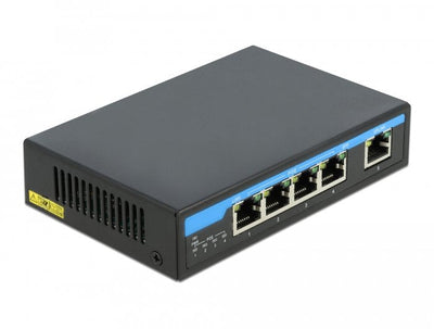 Delock Gigabit Ethernet Switch 4 Port PoE + 1 RJ45 — image 1