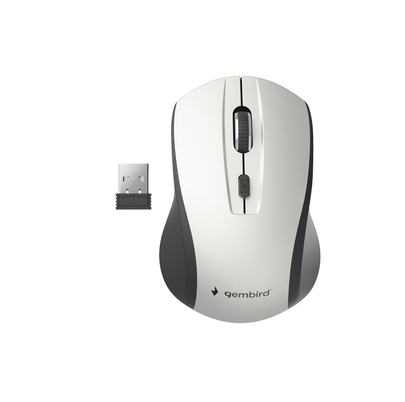 Gembird Mouse Optico Wireless Grey / Black MUSW-4B-02-BS